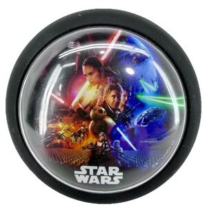 Star Wars The Force Awakens Night Light Battery Puck Light Rey Finn Han Solo BB8